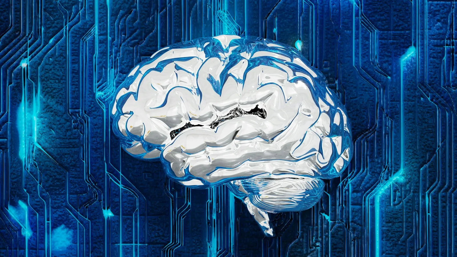 Brain illustration showing neural connections, symbolizing the power of visualization and neuroplasticity in achieving goals.